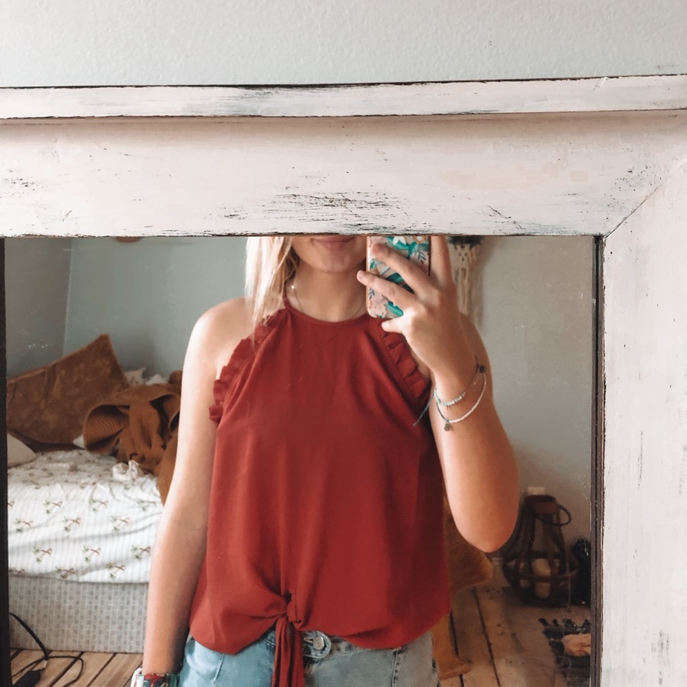 Cute Red Tank Top